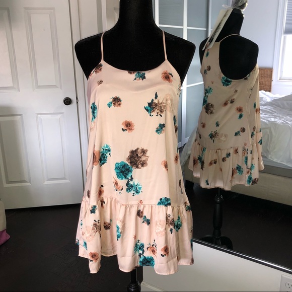 d.RA Poe Scattered Floral Print Dress Revole XS - Picture 8 of 8